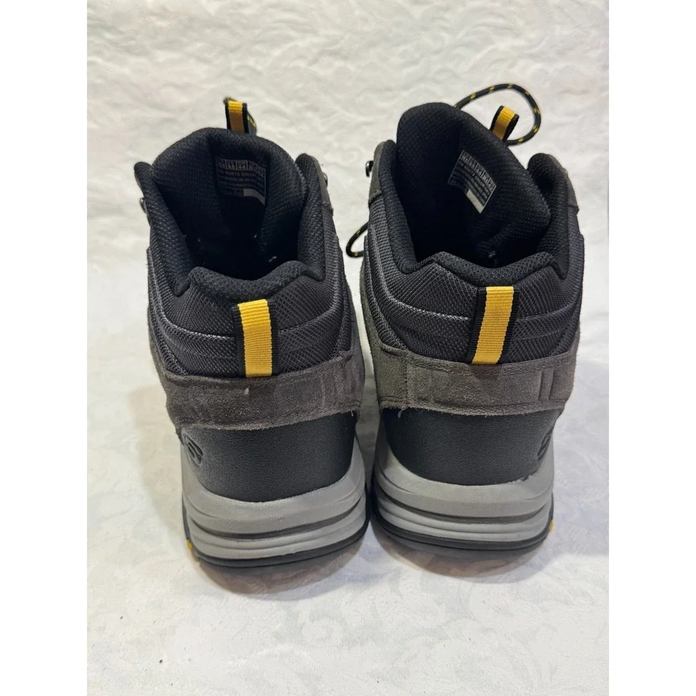 Skechers Relaxed Fit Air Cooled Waterproof Hiking Boots Men's 10.5 Gray